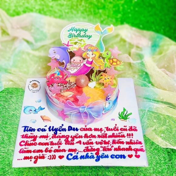 Chủ đề Bé Gái tiên cá - size 20