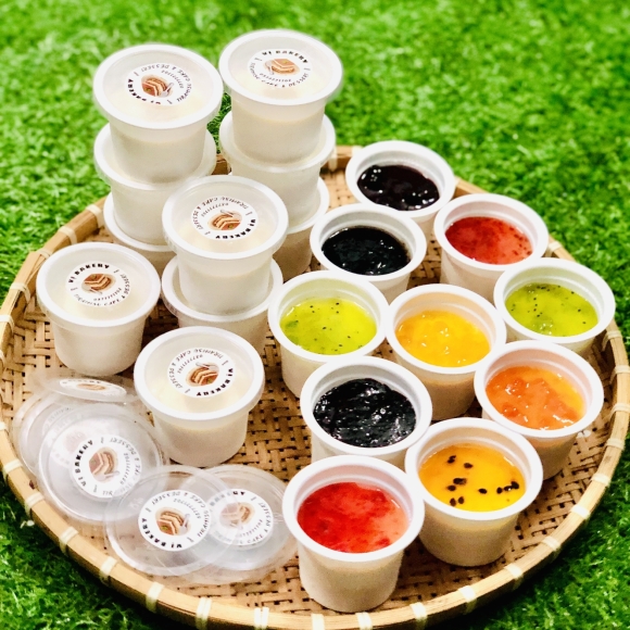 Set 10 sữa chua phomai truyền thống và mix vị