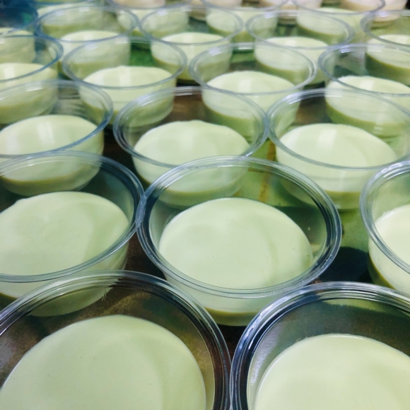 Tàu hũ Singapore vị matcha