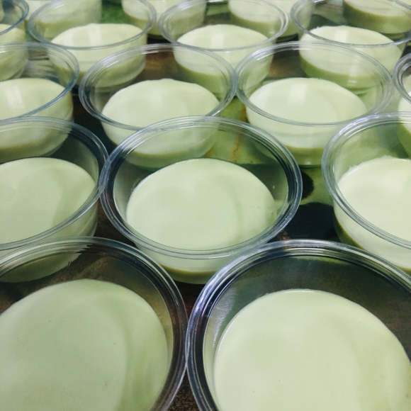 Tàu hũ Singapore vị matcha