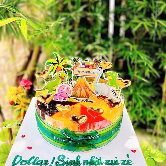 Chủ đề Bé Trai vườn Khủng Long - size 22