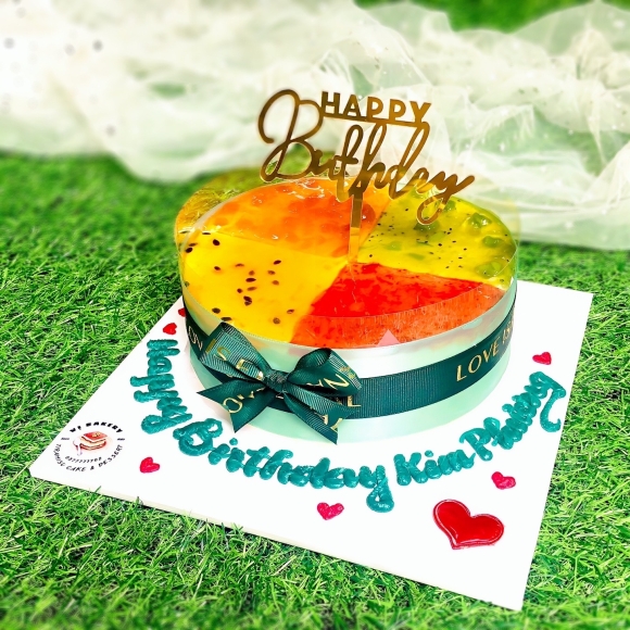 Chủ đề Cô gái tone xanh đơn giản - size 18