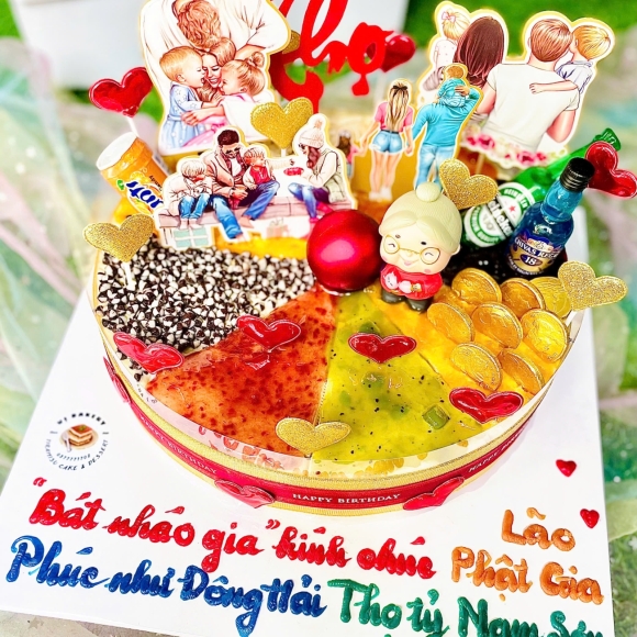 Chủ đề Mẹ 7 - size 28 Free nâng đế ghi nhiều chữ